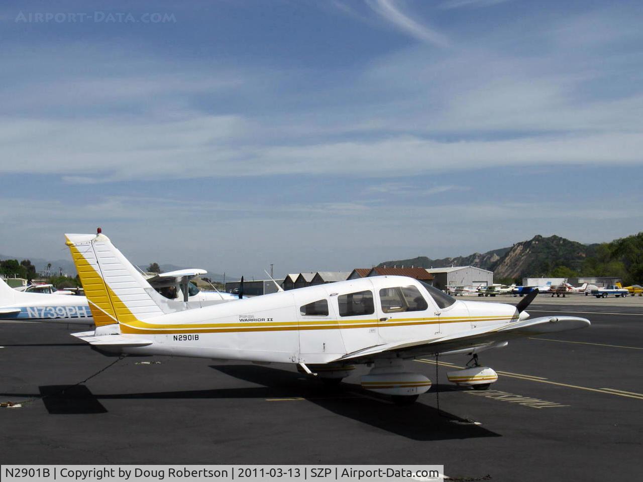 N2901B, Piper PA-28-161 C/N 28-7916525, 1979 Piper PA-28-161 WARRIOR II, Lycoming O-320-D3G 160 Hp
