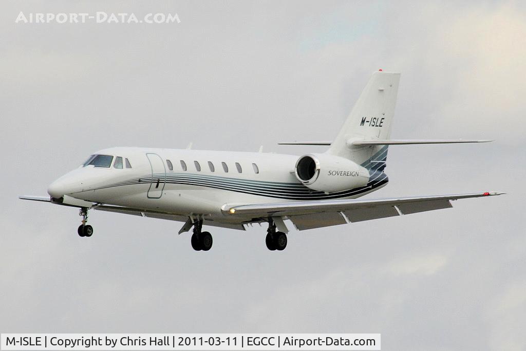 M-ISLE, 2009 Cessna 680 Citation Sovereign C/N 680-0265, Bakewell Industries