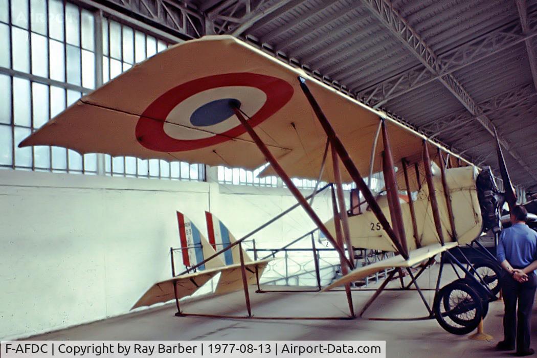 F-AFDC, Caudron G.3 C/N 2551, Caudron G.III [2551] Brussels Museum~OO 13/08/1977.