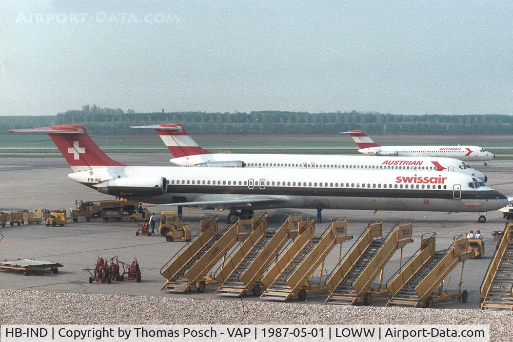 HB-IND, 1980 McDonnell Douglas MD-81 (DC-9-81) C/N 48003, Swissair