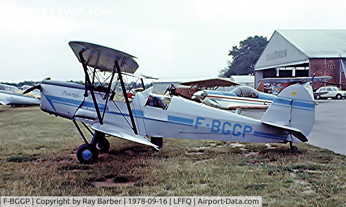 F-BGGP, Stampe-Vertongen SV-4C C/N 41, SNCAN Stampe SV.4C [41] La Ferte Alais~F 16/09/1978. Taken from a slide.