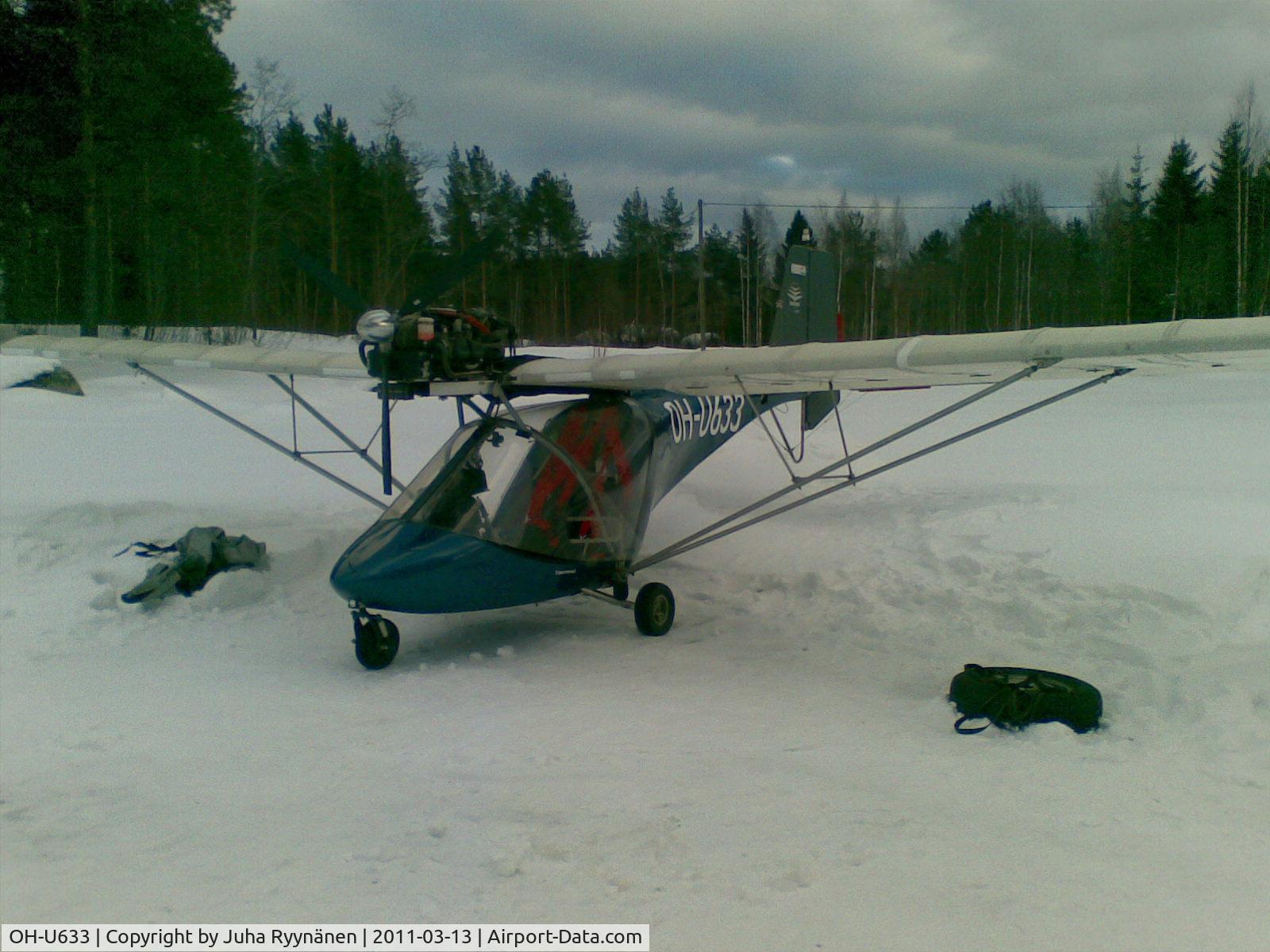 OH-U633, Comco FOX C22 C/N 8908-3214, My plane a lake pielinen march 2011