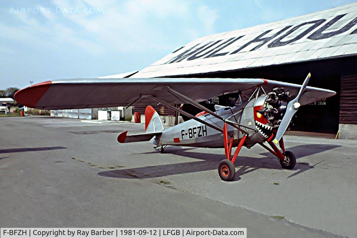 F-BFZH, Morane-Saulnier MS.317 C/N 270, Morane-Saulnier MS.317 [6524/270] Mulhouse~F 12/09/1981. Taken from a slide.