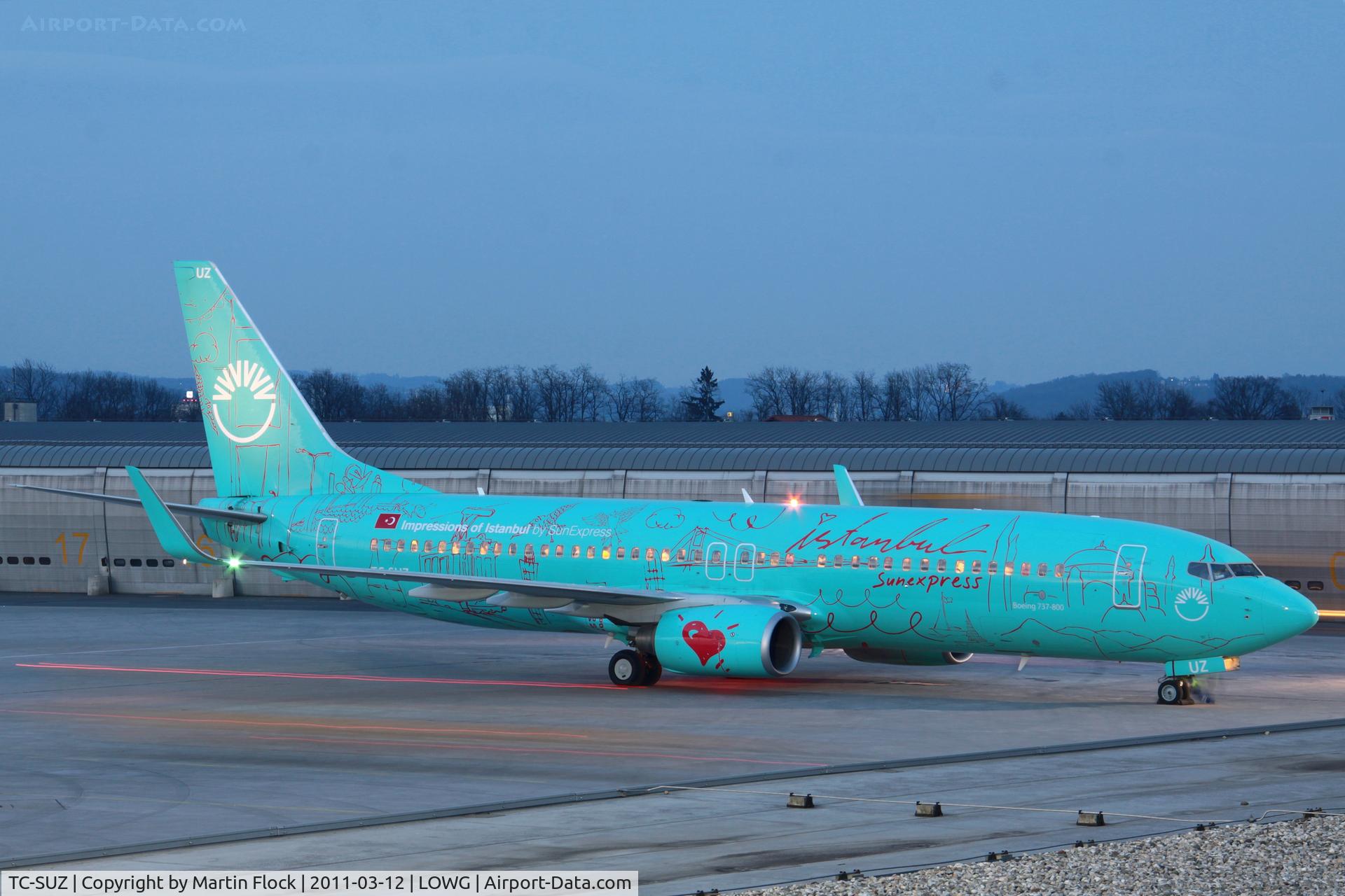 TC-SUZ, 2008 Boeing 737-8HX C/N 29649, .
