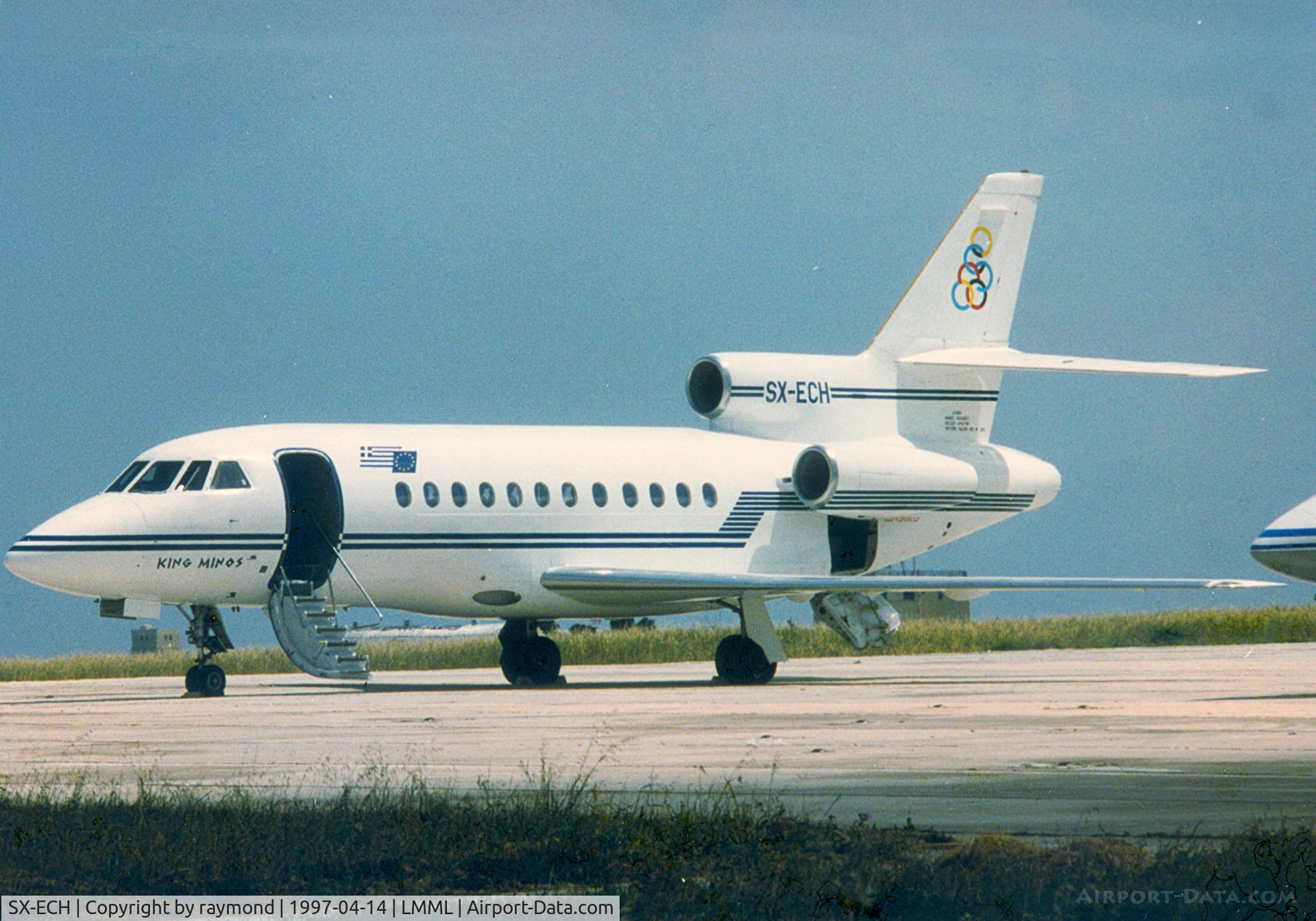 SX-ECH, 1987 Dassault Falcon 900 C/N 26, SX-ECH Falcon900 of the Greek Government