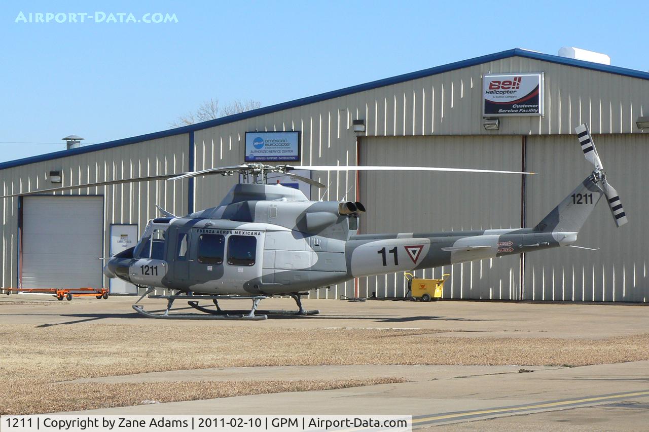 1211, Bell 412EP C/N 36540, Mexican Police 412 at Grand Prairie, TX