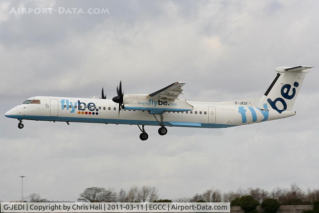 G-JEDI, 2001 De Havilland Canada DHC-8-402Q Dash 8 C/N 4052, flybe
