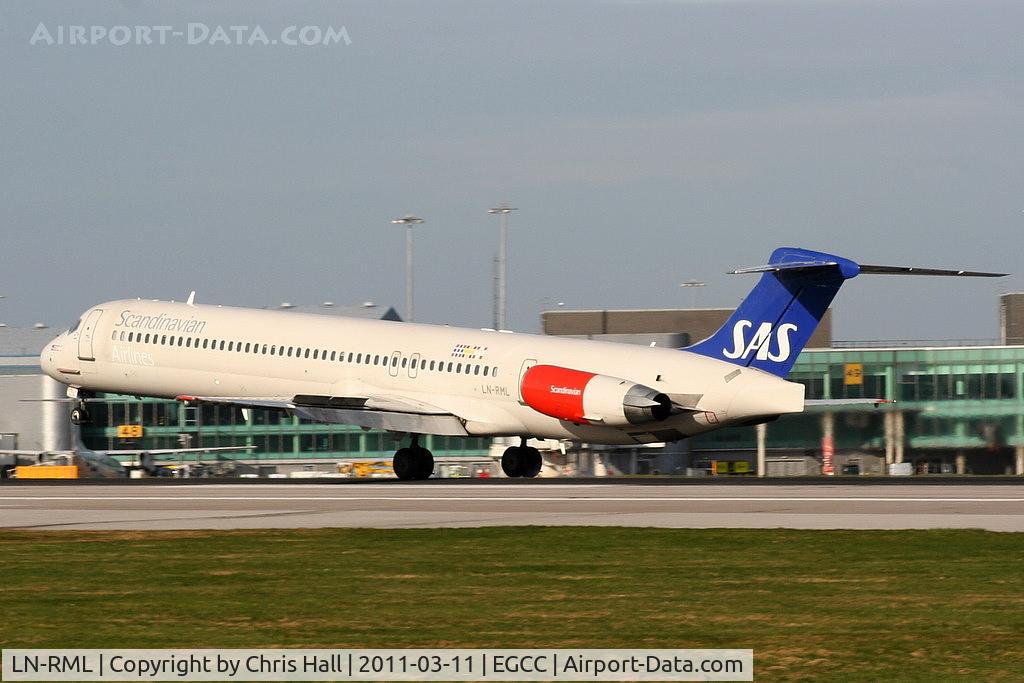 LN-RML, 1991 McDonnell Douglas MD-82 (DC-9-82) C/N 53002, Scandinavian Airlines