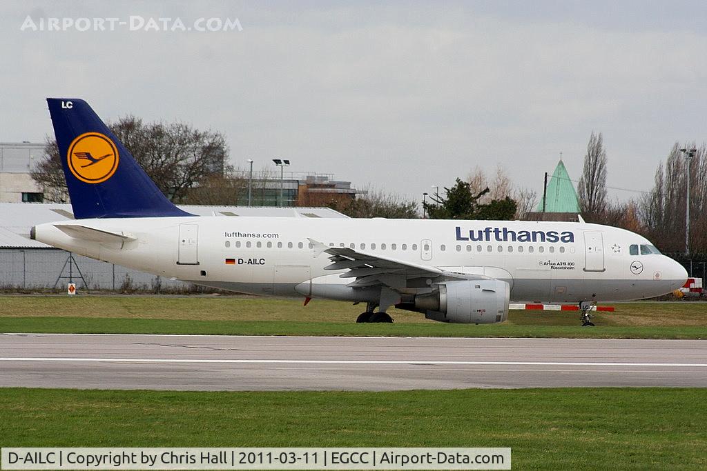 D-AILC, 1996 Airbus A319-114 C/N 616, Lufthansa