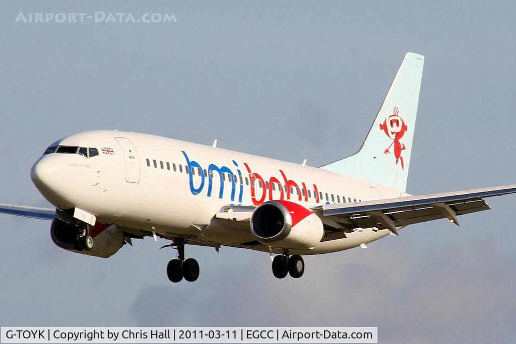 G-TOYK, 1997 Boeing 737-33R C/N 28870, BMI baby