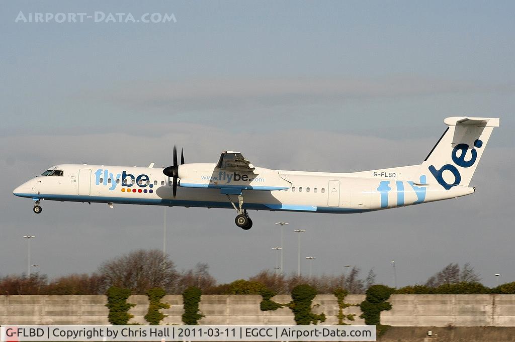 G-FLBD, 2009 De Havilland Canada DHC-8-402Q Dash 8 C/N 4259, flybe