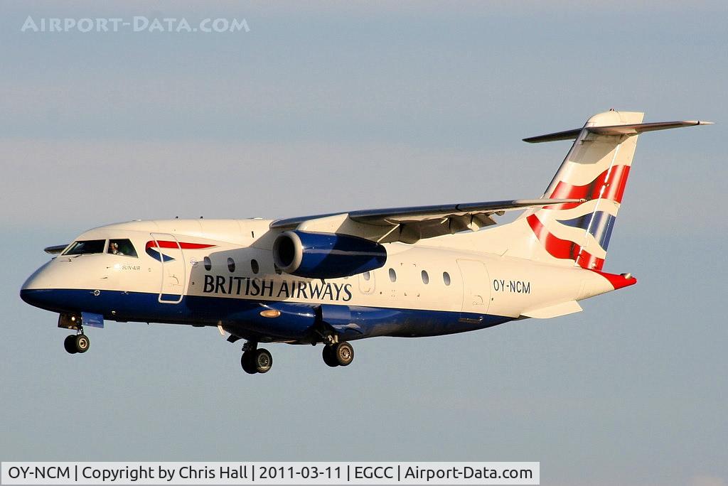 OY-NCM, 2001 Fairchild Dornier 328-300 328JET C/N 3190, Sun Air