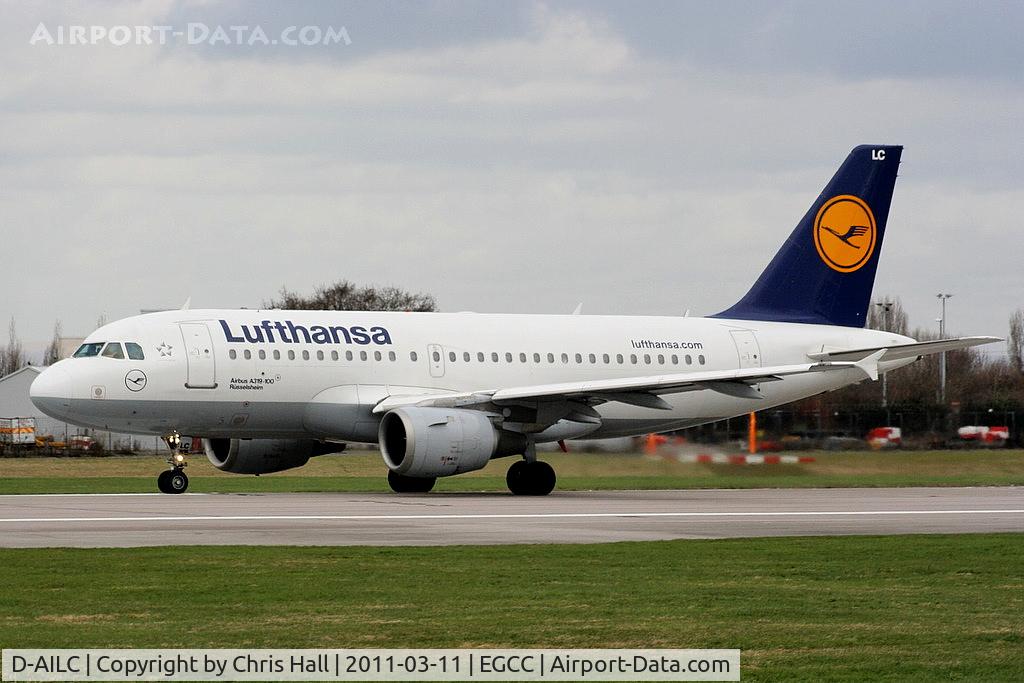 D-AILC, 1996 Airbus A319-114 C/N 616, Lufthansa