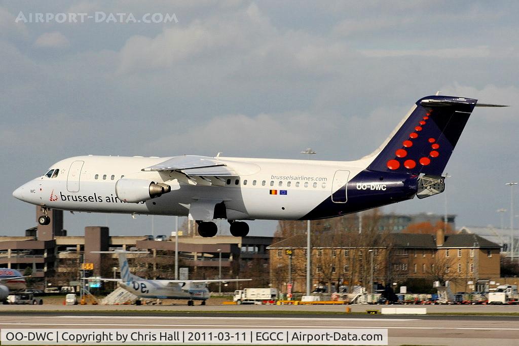 OO-DWC, 1998 British Aerospace Avro 146-RJ100 C/N E3322, Brussels Airlines