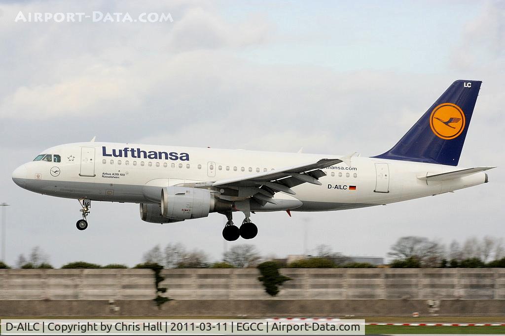 D-AILC, 1996 Airbus A319-114 C/N 616, Lufthansa