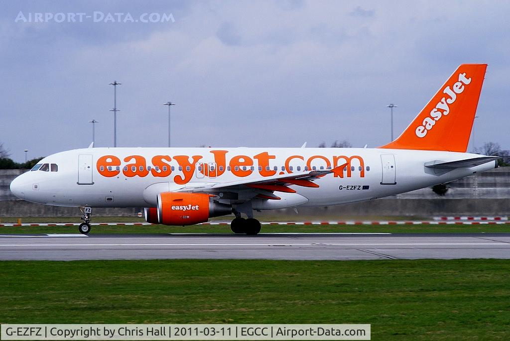 G-EZFZ, 2010 Airbus A319-111 C/N 4425, easyJet