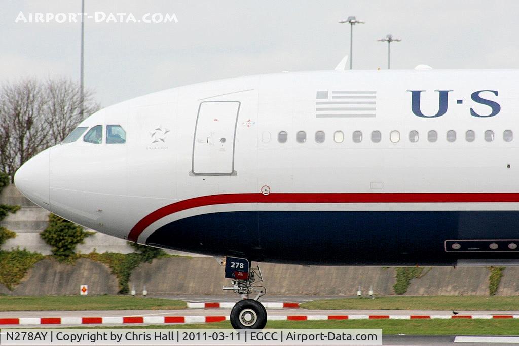 N278AY, 2001 Airbus A330-323 C/N 0388, US Airways