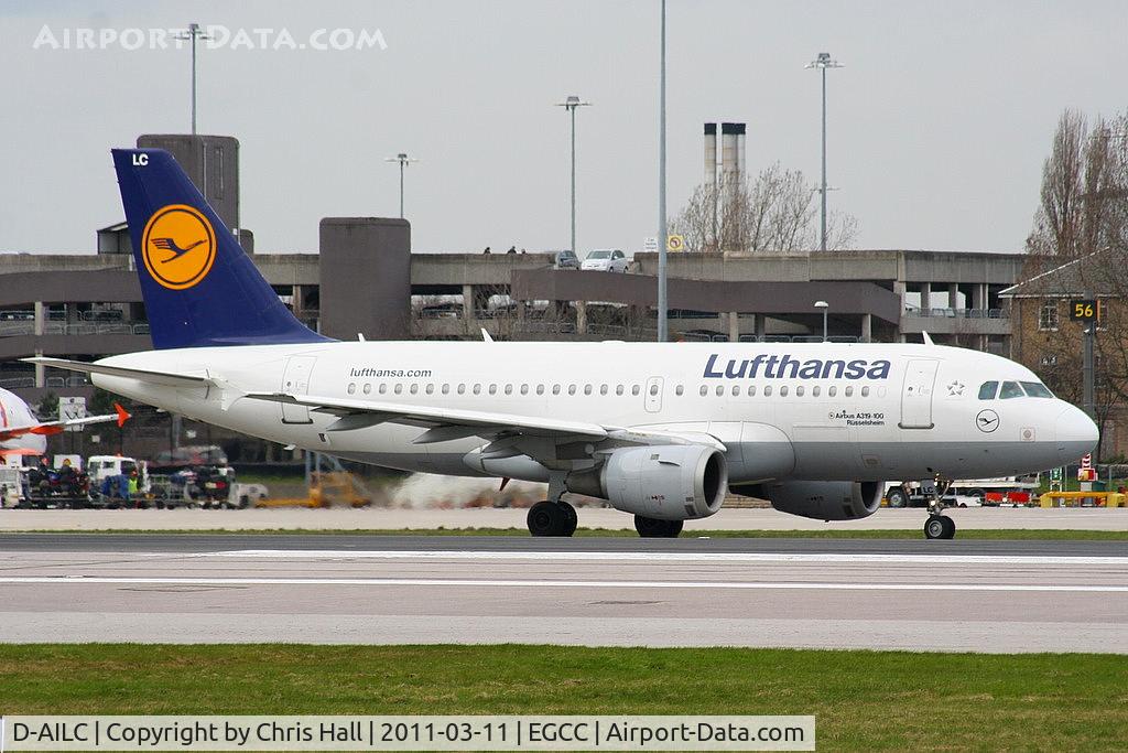 D-AILC, 1996 Airbus A319-114 C/N 616, Lufthansa