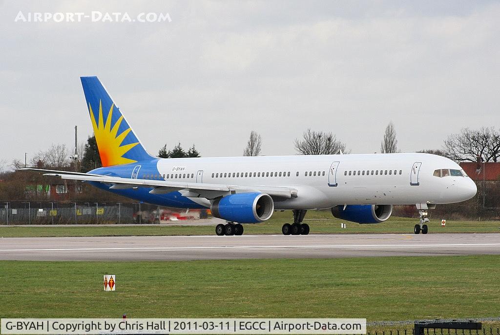 G-BYAH, 1992 Boeing 757-204 C/N 26966, former Thomson B757 was due to become N903NV with Allegiant Air, but will now be leased to Jet2 and re-registered as G-LSAM
