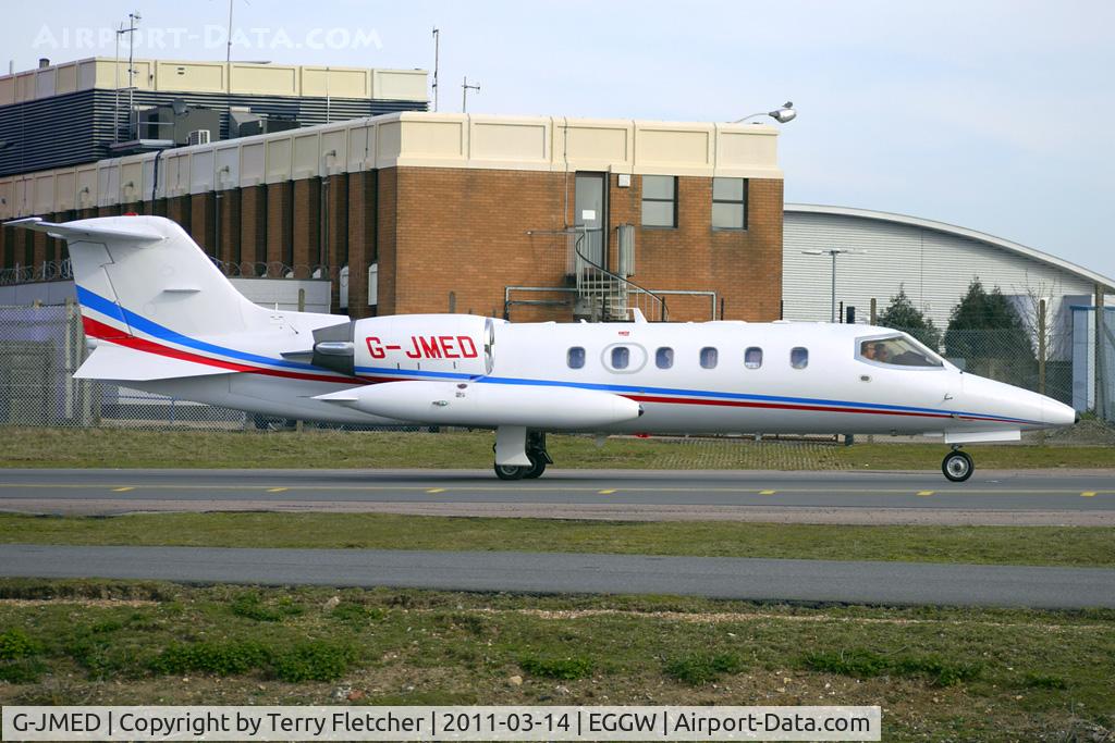 G-JMED, 1992 Learjet 35A C/N 35A-671, 1992 Learjey 35A, c/n: 35-671 in with a medical emergency