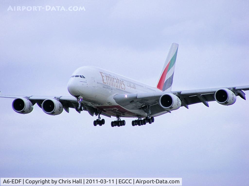 A6-EDF, 2006 Airbus A380-861 C/N 007, Emirates