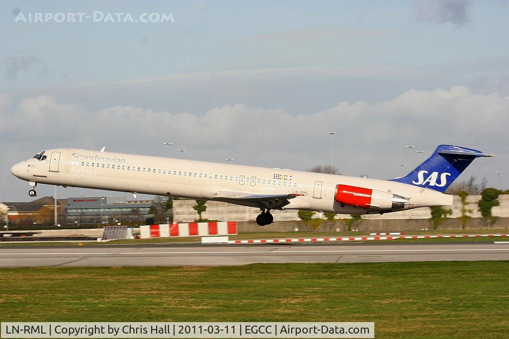 LN-RML, 1991 McDonnell Douglas MD-82 (DC-9-82) C/N 53002, Scandinavian Airlines