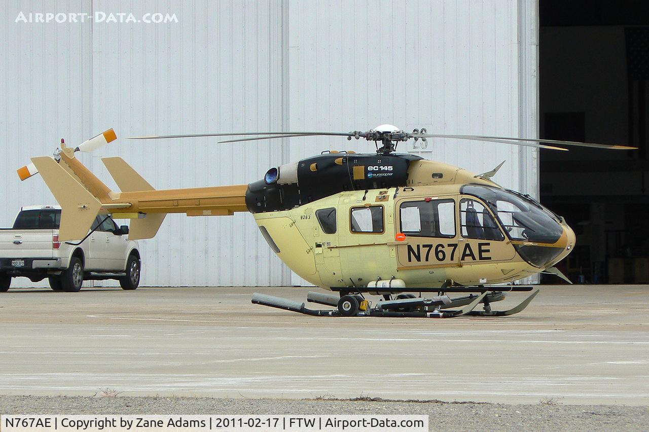 N767AE, Eurocopter-Kawasaki EC-145 (BK-117C-2) C/N 9253, At Meacham Field - Ft. Worth, TX