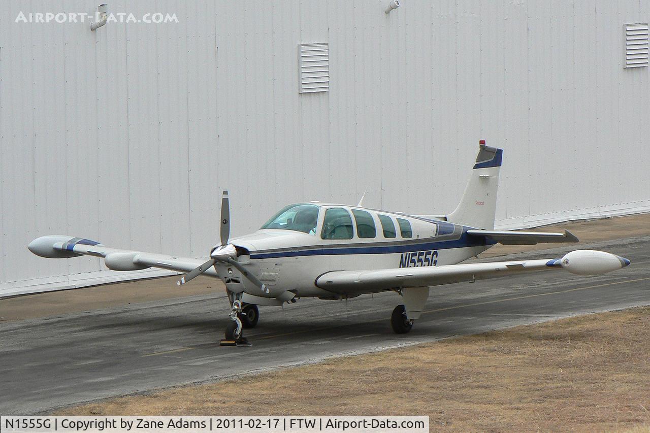 N1555G, 1989 Beech A36 Bonanza 36 C/N E-2500, At Meacham Field - Ft. Worth, TX