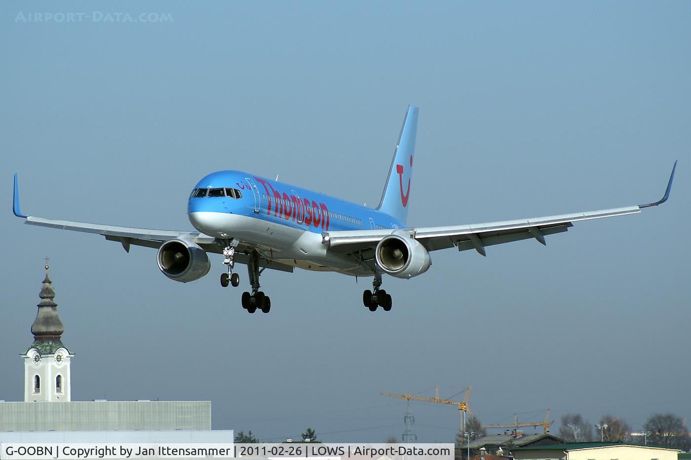 G-OOBN, 2000 Boeing 757-2G5 C/N 29379, Wintercharter @ LOWS