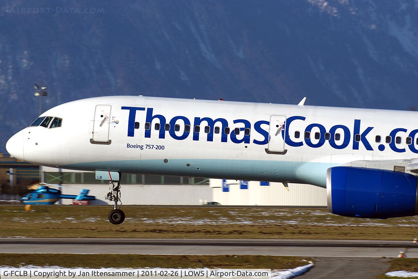G-FCLB, 1997 Boeing 757-28A C/N 28164, Wintercharter @ LOWS