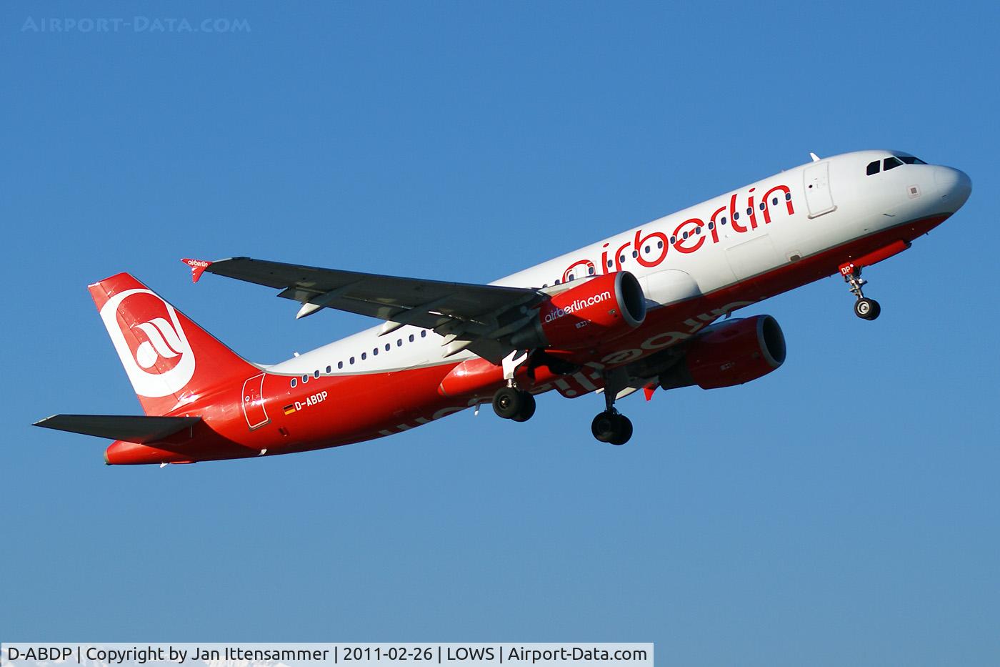 D-ABDP, 2007 Airbus A320-214 C/N 3093, Wintercharter @ LOWS
