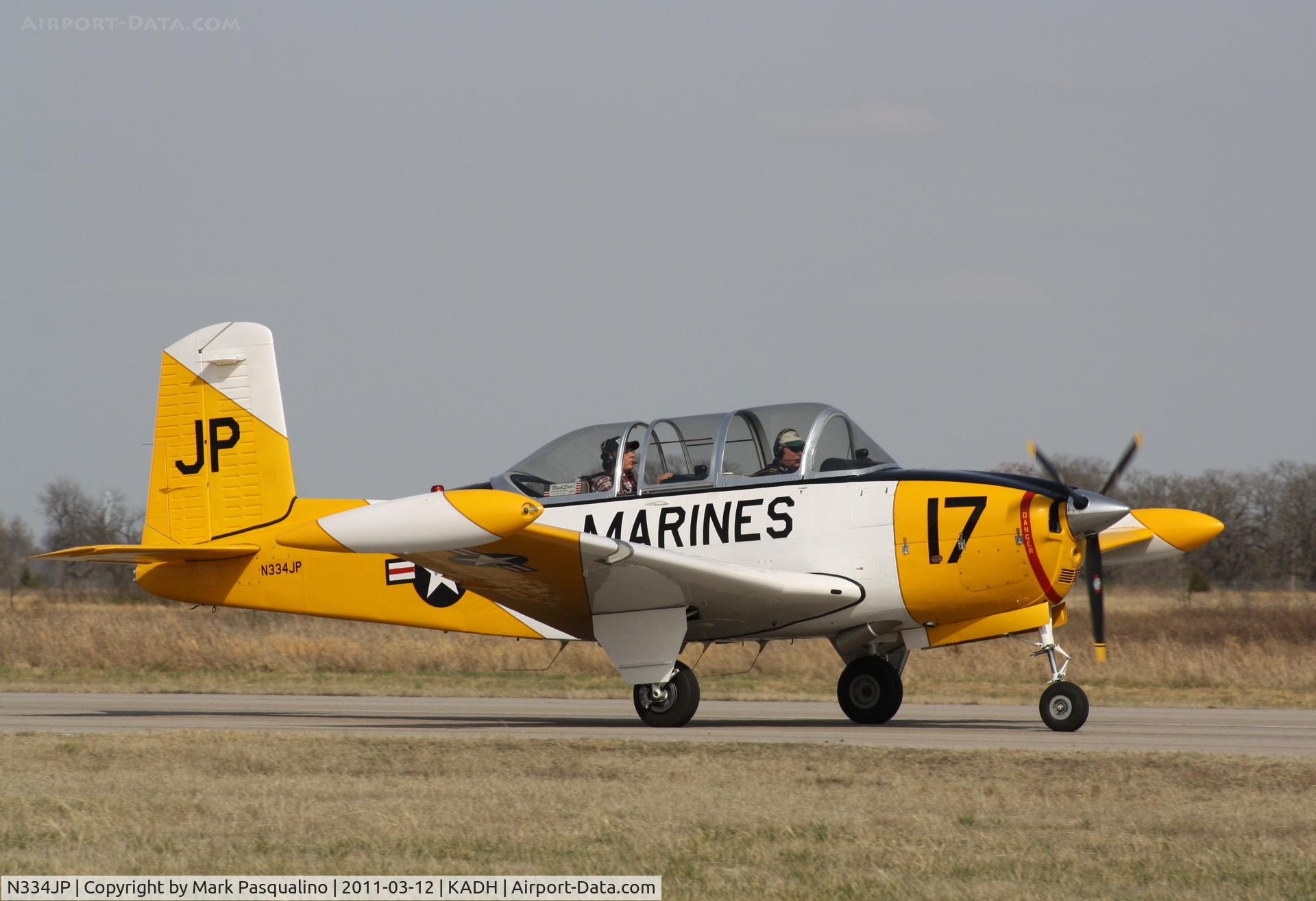 N334JP, 1957 Beech T-34B C/N 144003, Beech T-34B