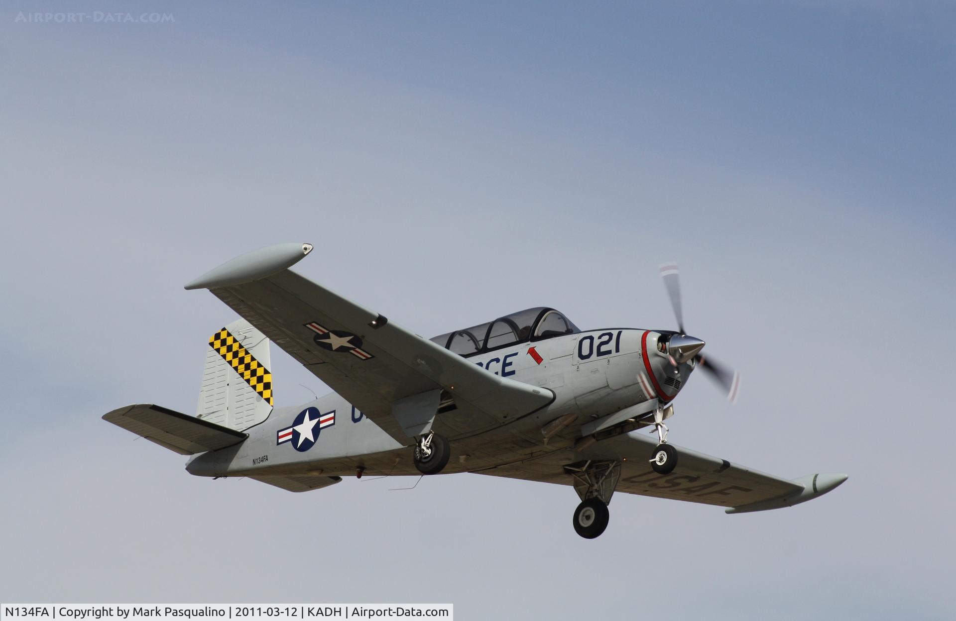 N134FA, 1954 Beech B-45 C/N CG-21, Beech T-34A
