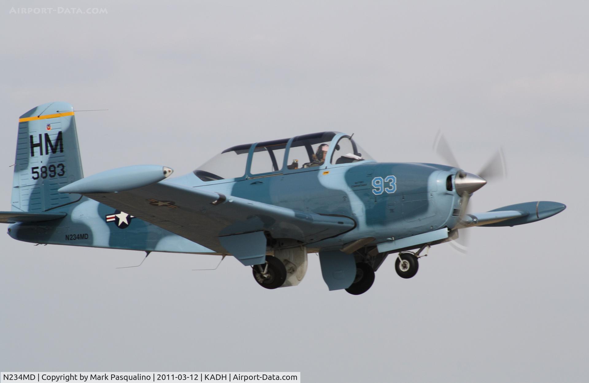 N234MD, 1958 Beech (Fuji) T-34A (B45) Mentor C/N FM-93, Beech T-34
