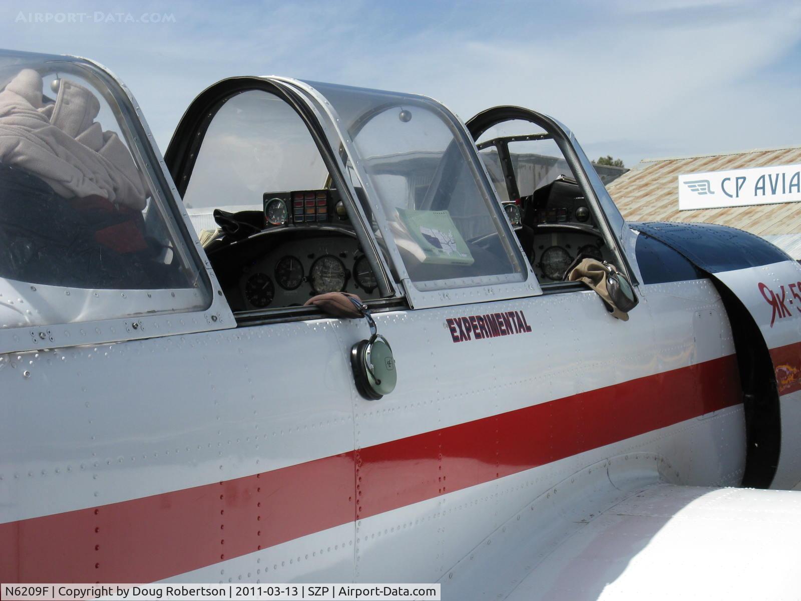 N6209F, 1988 Yakovlev Yak-52 C/N 888306, 1988 Yakovlev YAK 52, Vedeneev M14P 360 Hp radial, cockpits