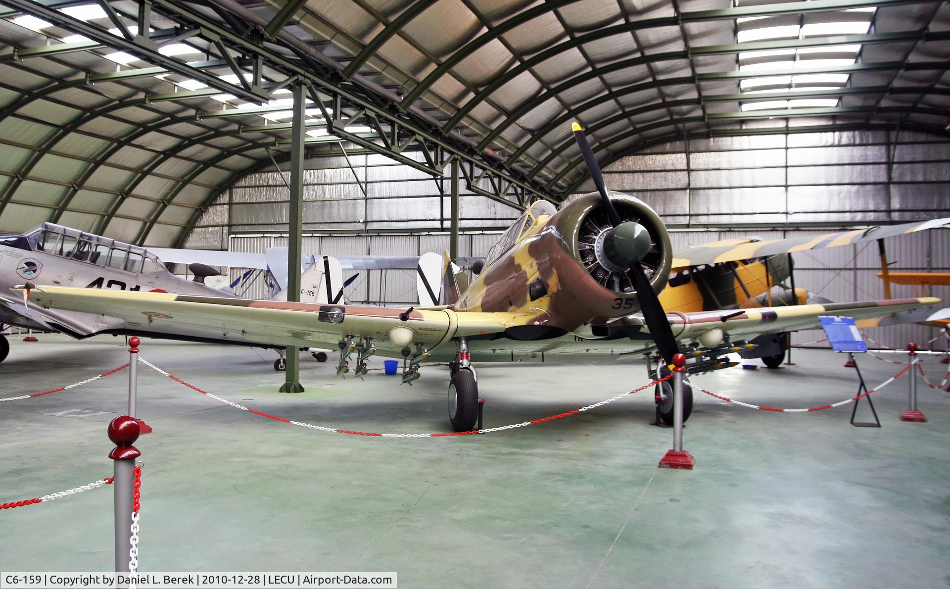 C6-159, North American SNJ-4 Texan C/N 88-13578, Masquerading as C6-35 (463-06), this beautifully restored Texan is actually C6-159.
