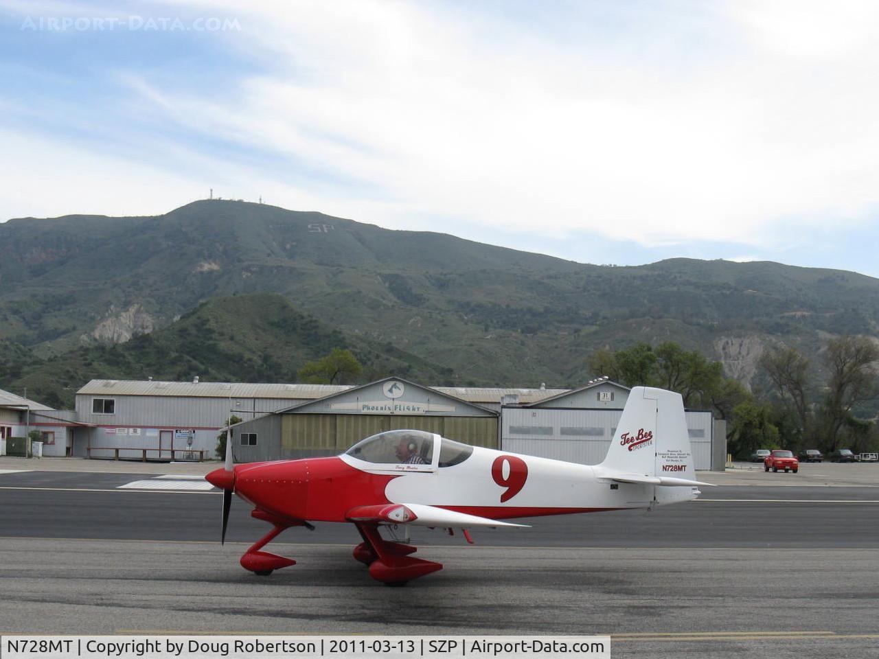 N728MT, 2006 Vans RV-9A C/N 90535, 2006 Sampson SAMPSON VAN's RV-9A, Lycoming O-320-D1A 160 Hp, taxi to 22