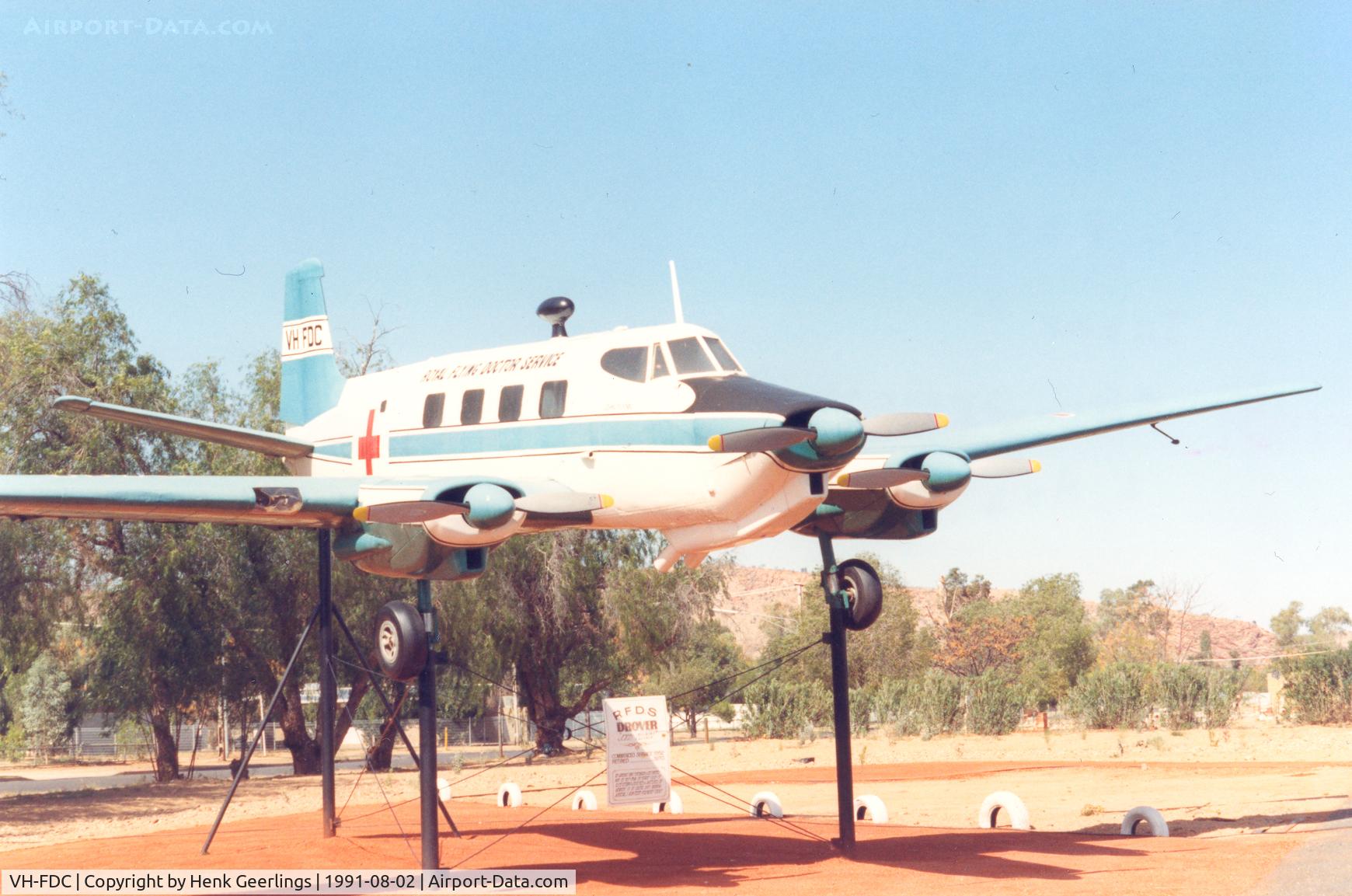 VH-FDC, De Havilland Australia DHA-3 Drover Mk3 C/N DHA5013, Central Australian Aviation Museum - Alice Springs