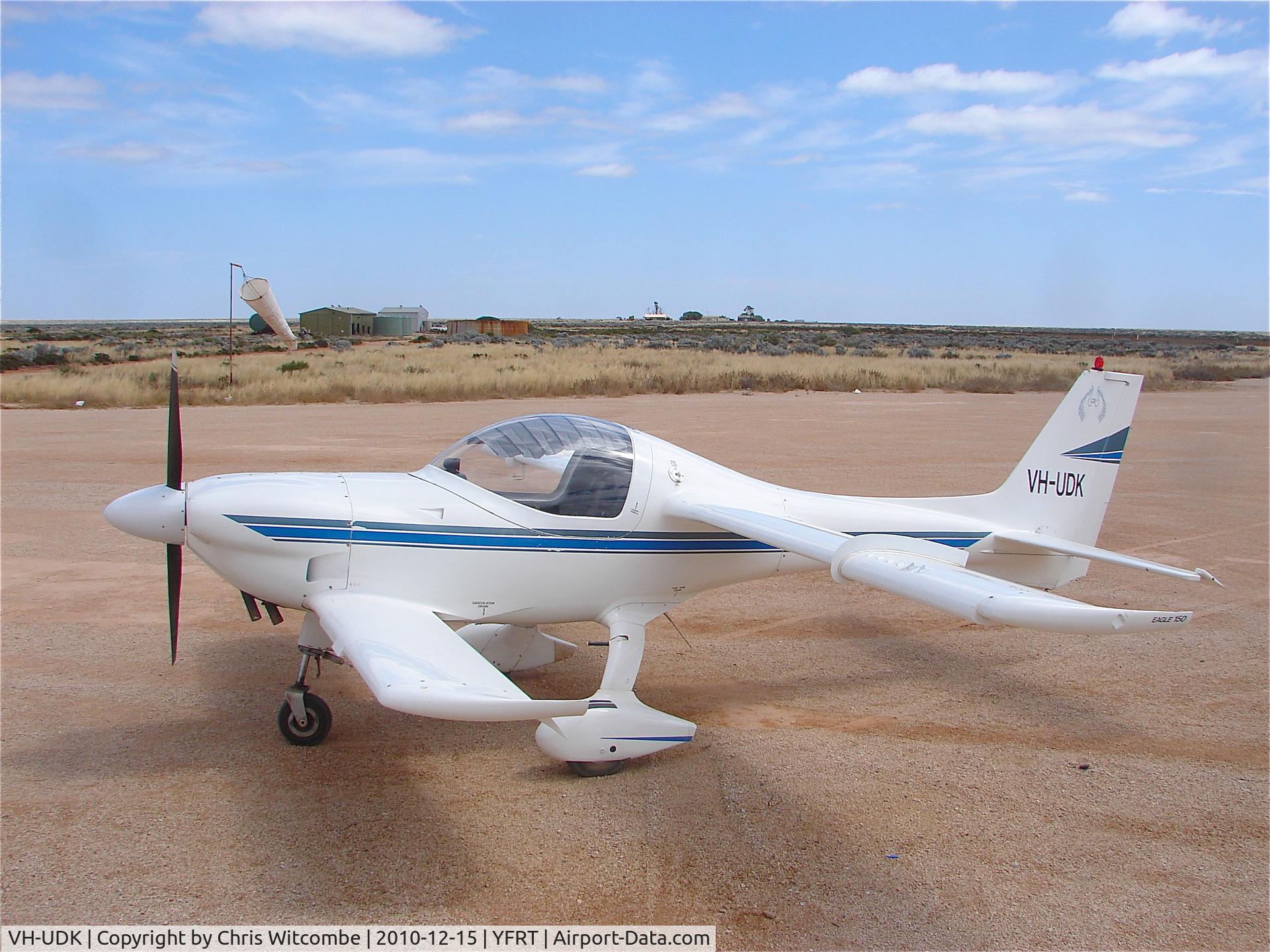 VH-UDK, 1997 Eagle Aircraft Eagle 150 X-TS C/N 012, Forrest West Australia.