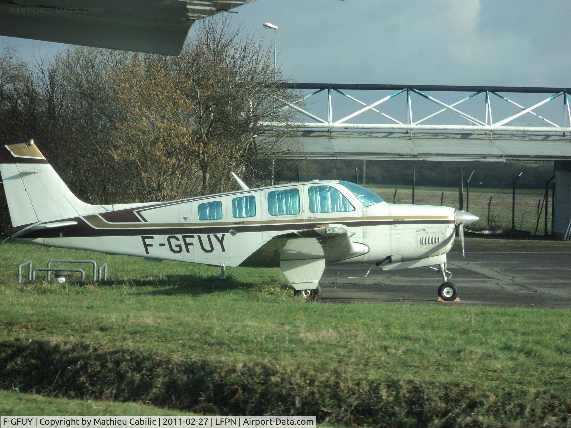 F-GFUY, Beech A36 Bonanza 36 C/N E-2640, Beech A36