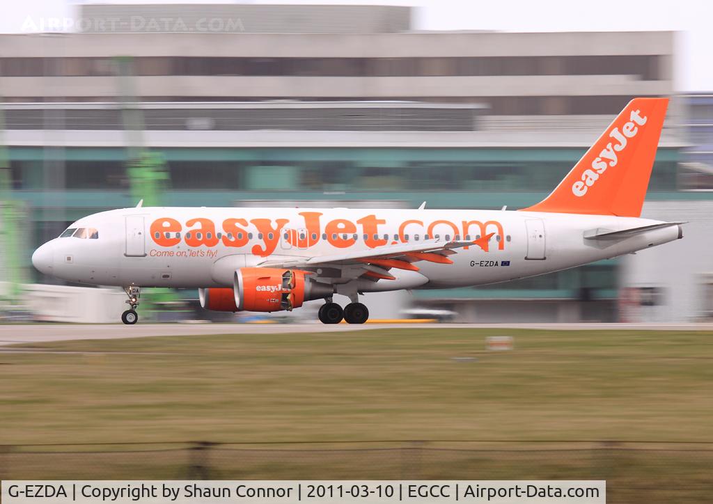 G-EZDA, 2008 Airbus A319-111 C/N 3413, EasyJet