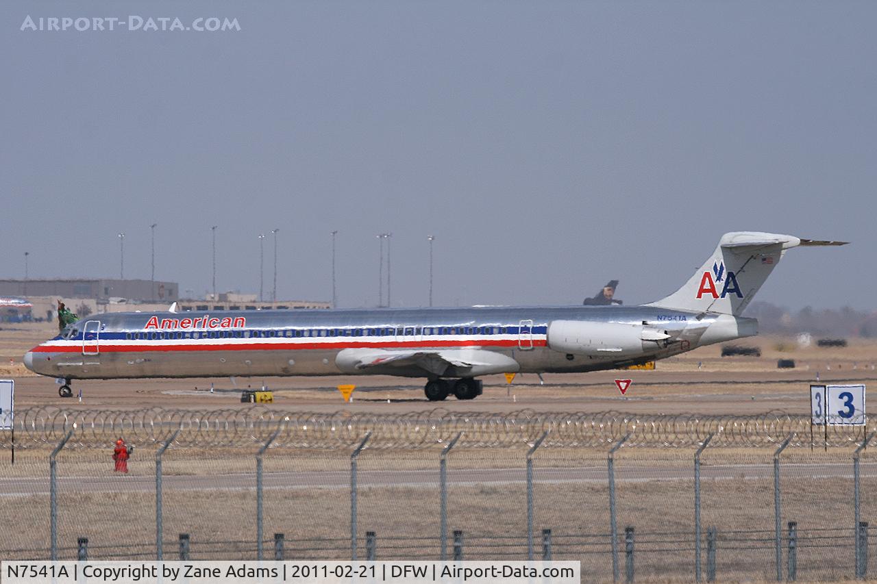 N7541A, 1990 McDonnell Douglas MD-82 (DC-9-82) C/N 49995, American Airlines at DFW Airport