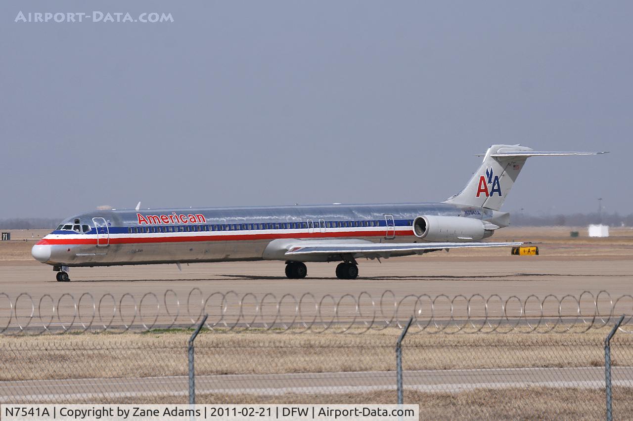 N7541A, 1990 McDonnell Douglas MD-82 (DC-9-82) C/N 49995, American Airlines at DFW Airport