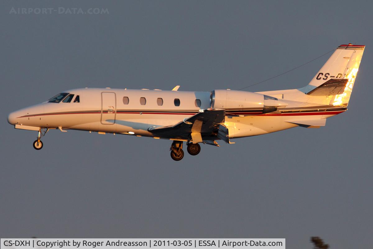 CS-DXH, 2006 Cessna Citation XLS C/N 560-5615, NJE664B GVA-ARN