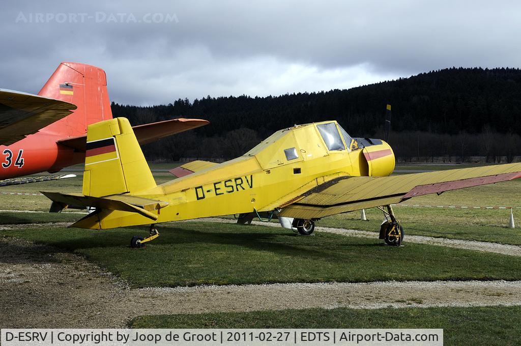 D-ESRV, Zlin Z-37A Cmelak C/N 16-20, ex DDR-SRV preserved at Schwenningen am Neckar