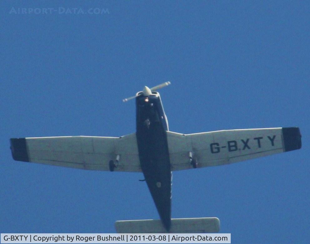 G-BXTY, 1989 Piper PA-28-161 Cadet C/N 2841179, Fly over Fordingbridge Hampshire U.K.