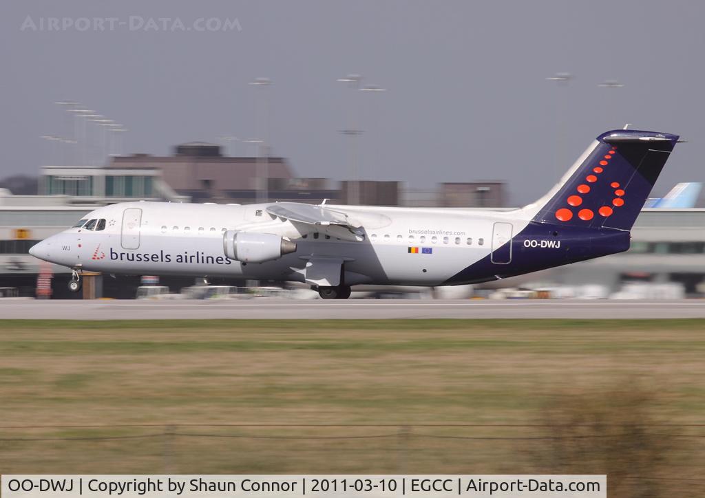 OO-DWJ, 1999 British Aerospace Avro 146-RJ100 C/N E3355, Brussels Airlines