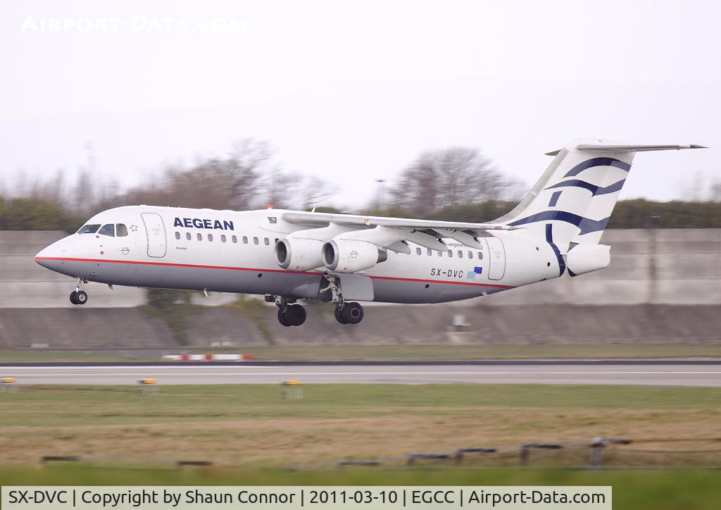 SX-DVC, 1999 British Aerospace Avro 146-RJ100 C/N E3358, Aegean Airways