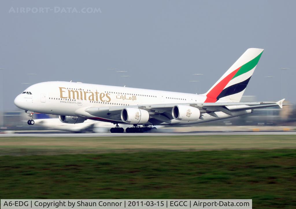 A6-EDG, 2009 Airbus A380-861 C/N 023, Emirates