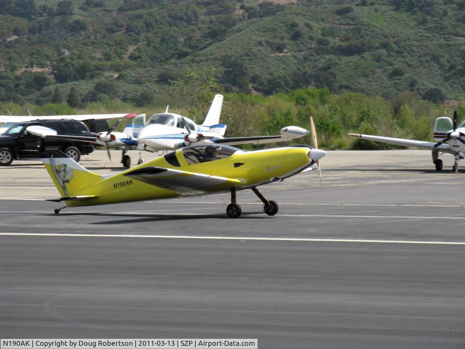N190AK, 2004 Aero Designs Pulsar C/N KP-1, 2004 Kozloff PULSAR, Rotax 912, landing roll Rwy 22